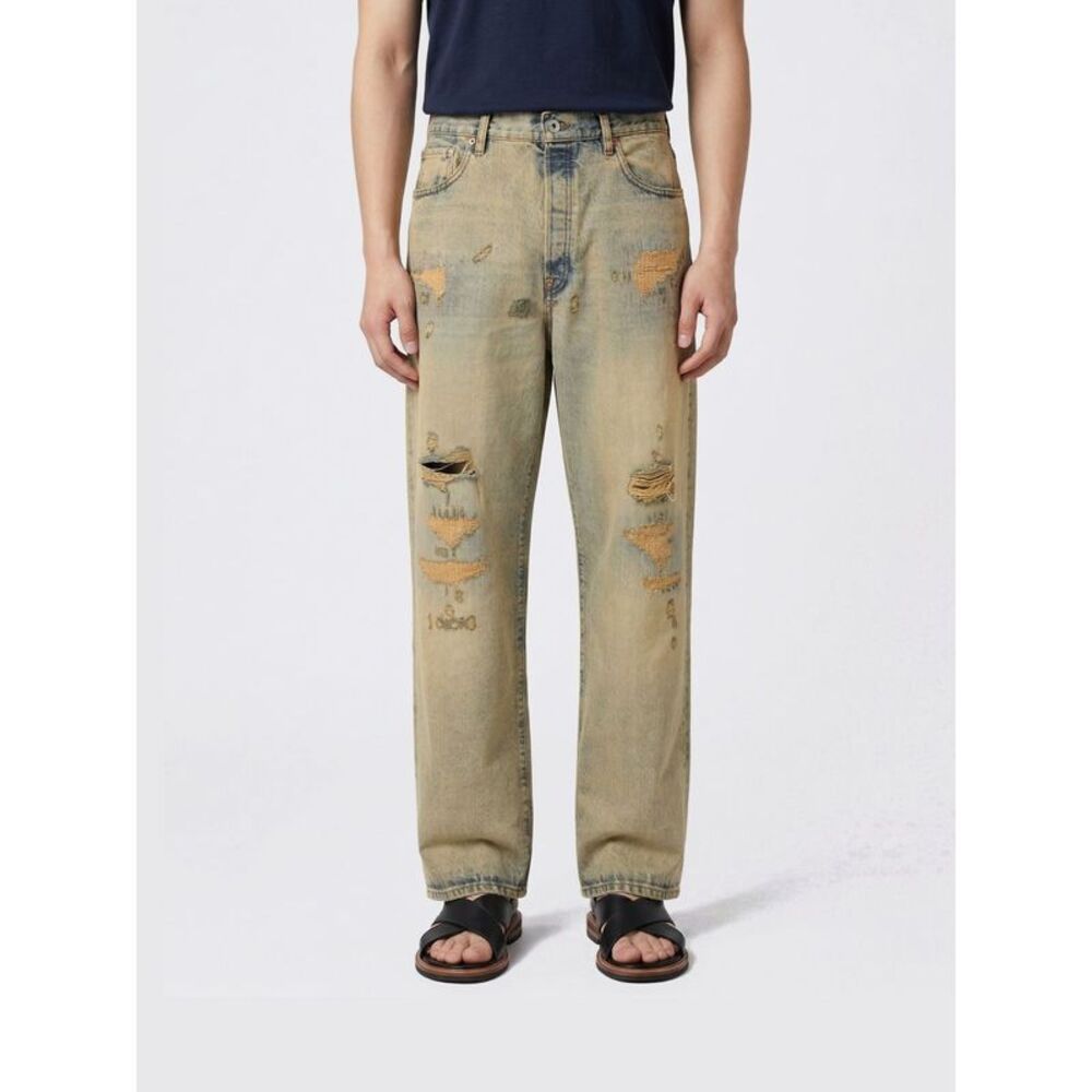 Kenzo Jeans Men Yellow